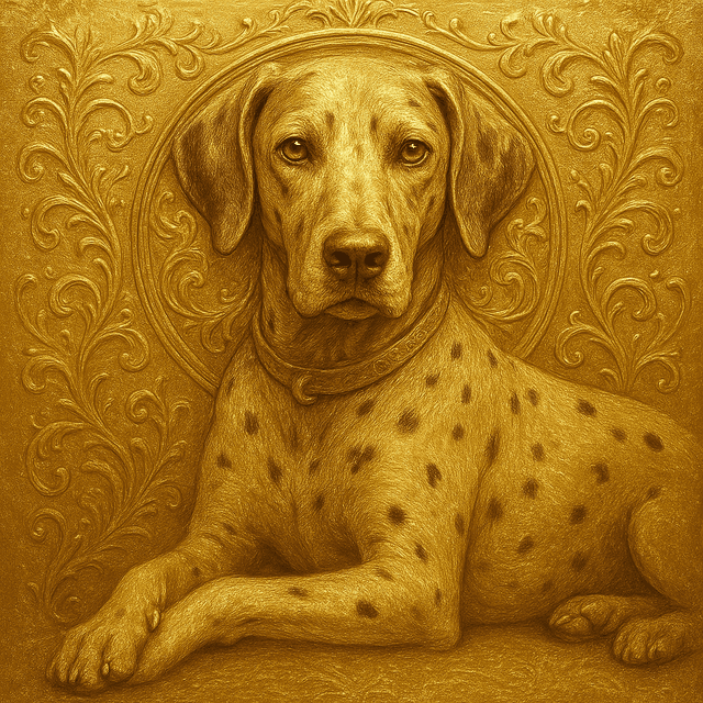 Gold-Encrusted Icon