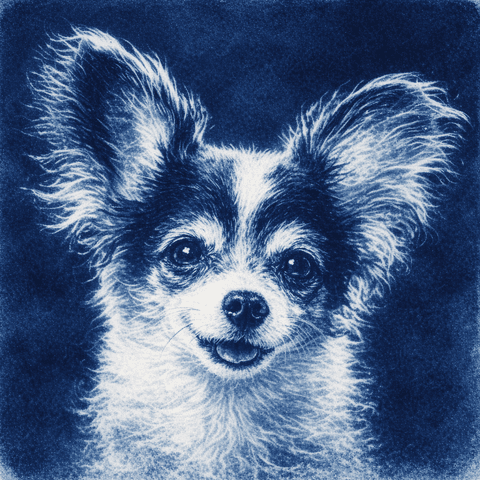 Cyanotype Blueprint