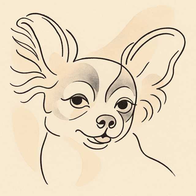 Modernist Line Portrait