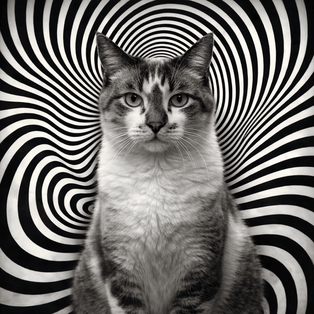 Op Art Optical Halo